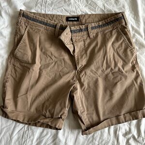 Express Men Khaki Shorts